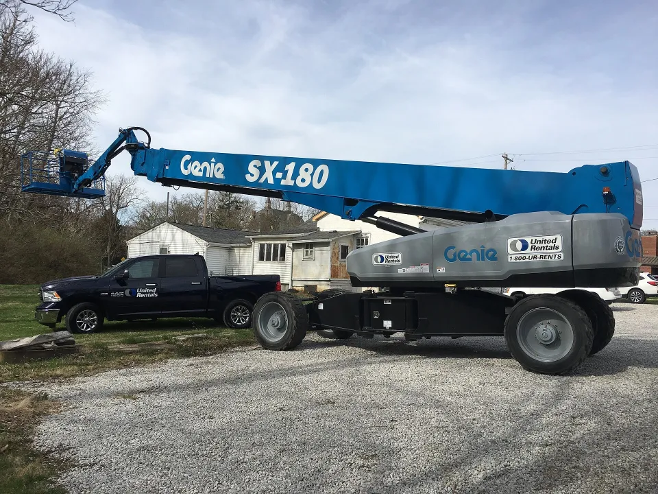 Genie boom lift