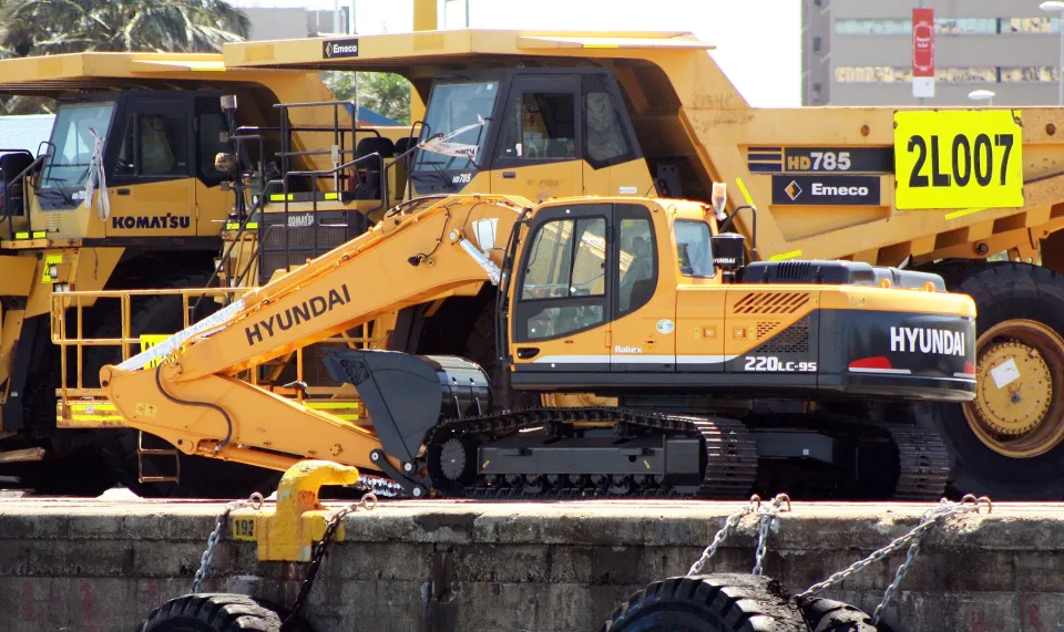 Hyundai excavators
