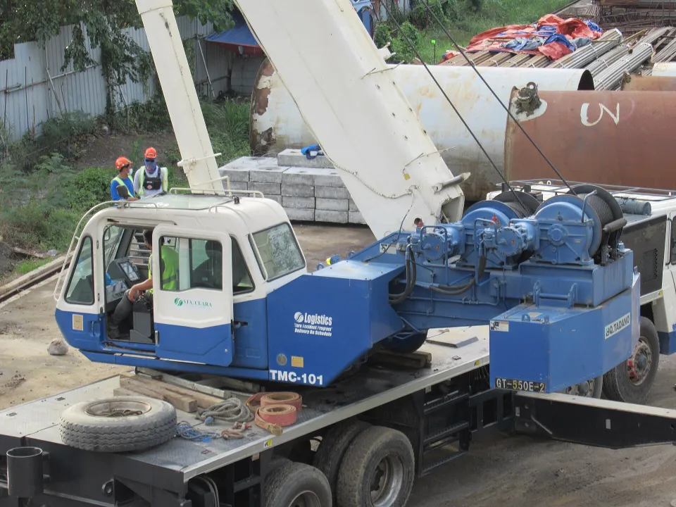 Tadano truck crane
