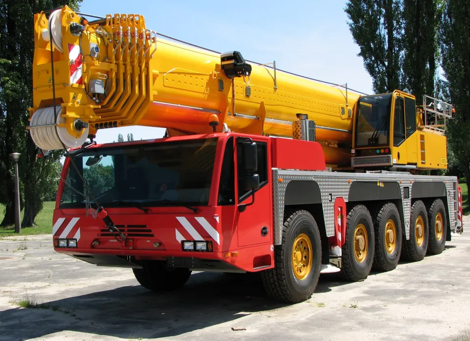 Terex all-terrain crane