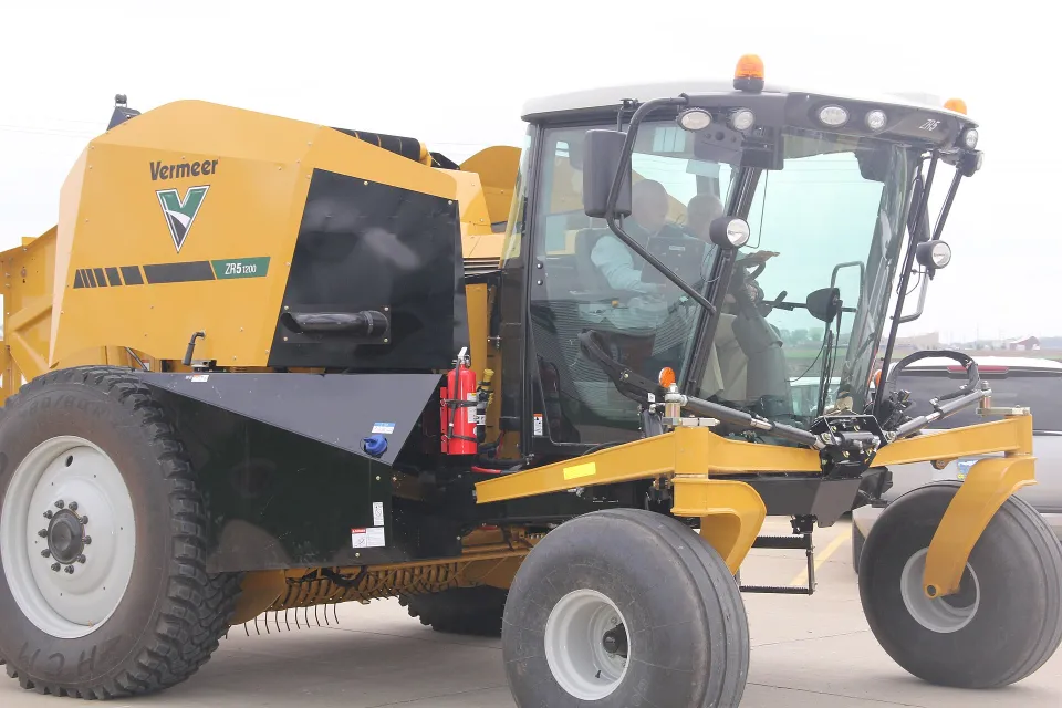 Vermeer machine on display