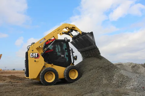 Caterpillar 226D3 skid steer loader