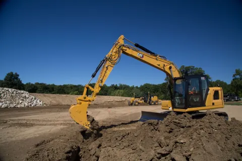Caterpillar 313 excavator