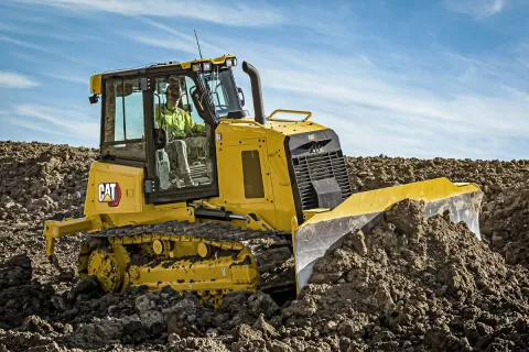 Caterpillar D4 bulldozer