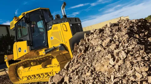 John Deere 550K bulldozer