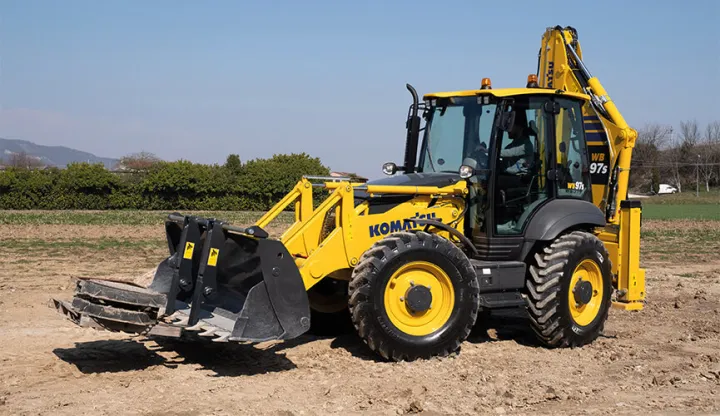 Komatsu WB97S-8 backhoe loader