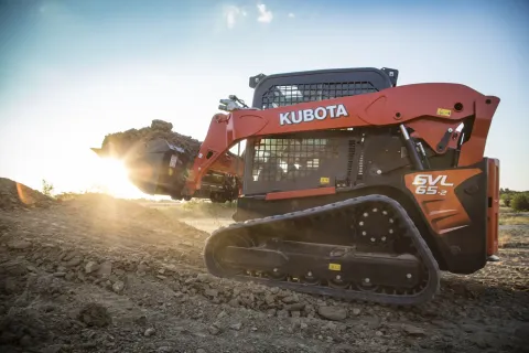 Kubota SVL65-2 compact track loader