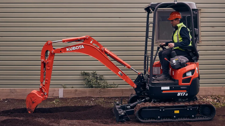 Kubota U17-3 mini excavator