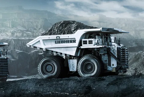 Liebherr T 274 mining truck