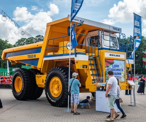BelAZ 7555 series haul truck