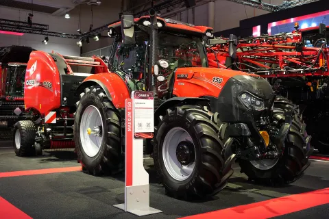 Case machine similar to the Case IH Maxxum 150 (related model may be pictured)