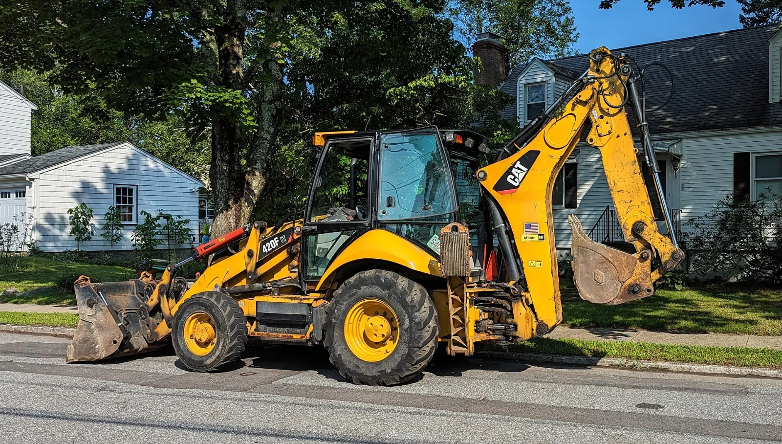 Caterpillar 420F IT backhoe loader