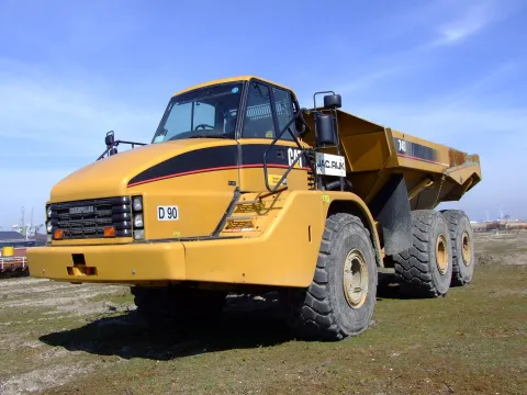 Caterpillar machine similar to the Caterpillar 740 (related model may be pictured)