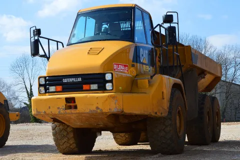 Caterpillar articulated truck (730 model pictured)