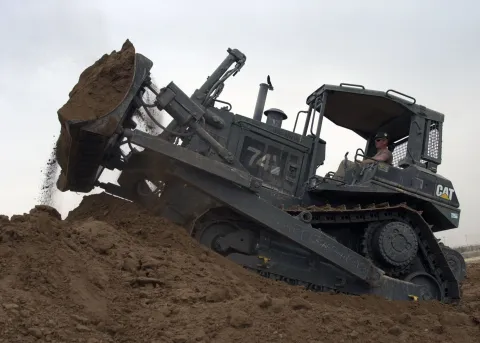 Caterpillar machine similar to the Caterpillar D1 (related model may be pictured)