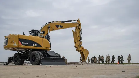 Caterpillar machine similar to the Caterpillar M320 (related model may be pictured)