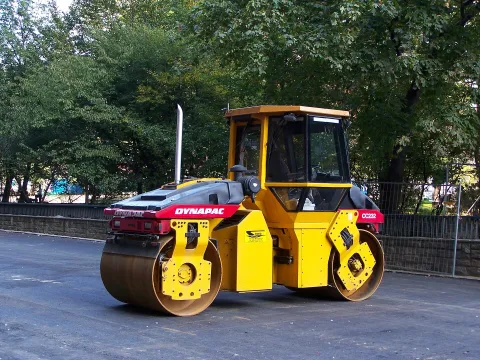 Dynapac tandem roller (CC232 pictured)