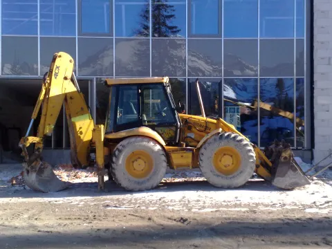 JCB 4CX Sitemaster backhoe loader