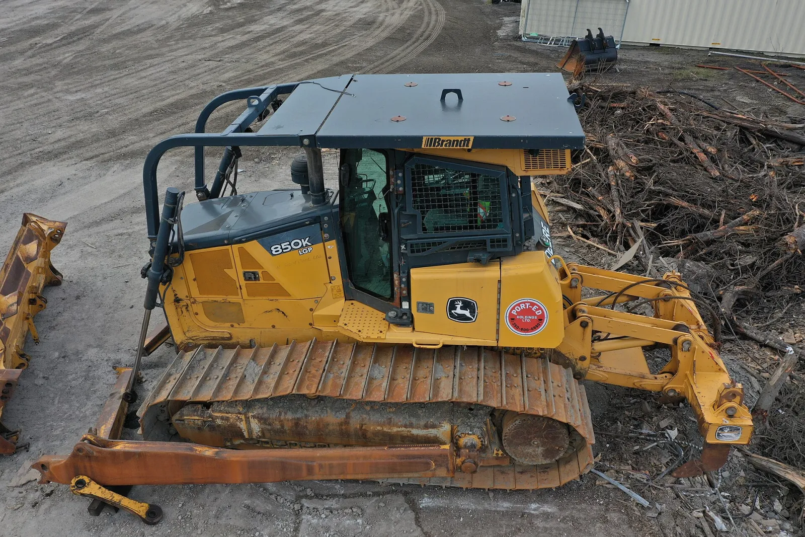 John Deere 850K LGP crawler dozer (predecessor of the 850L)