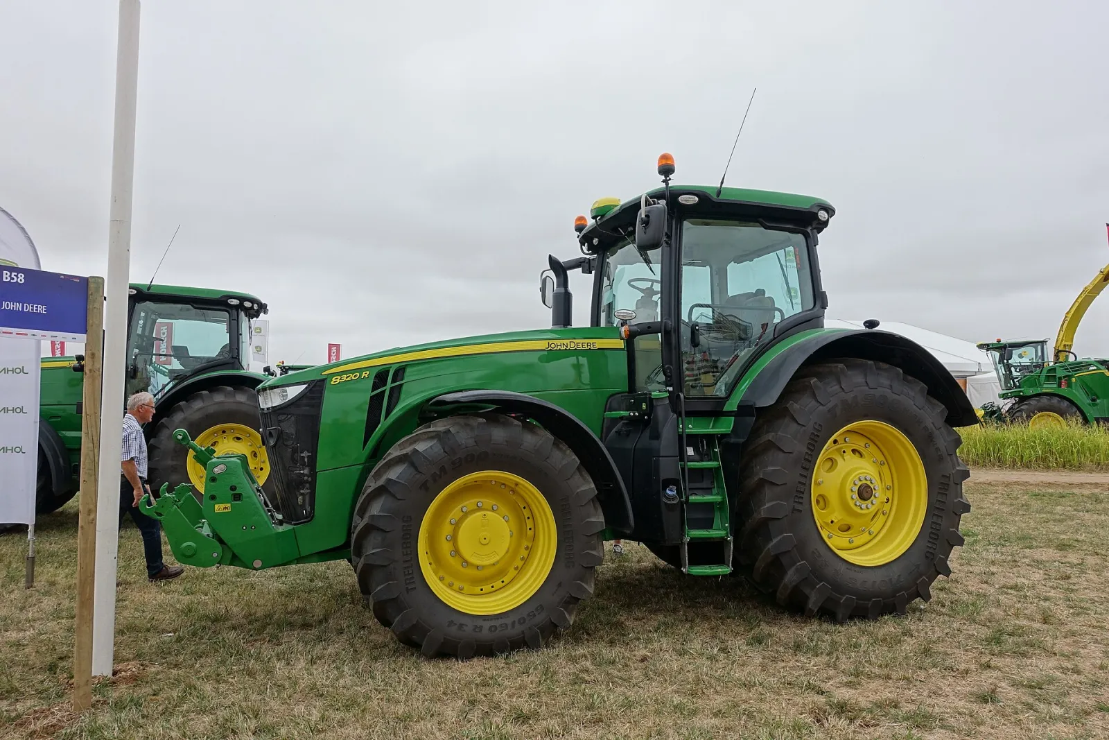 John Deere 8R series row-crop tractor