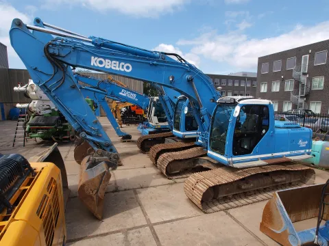 Kobelco SK210LC crawler excavator