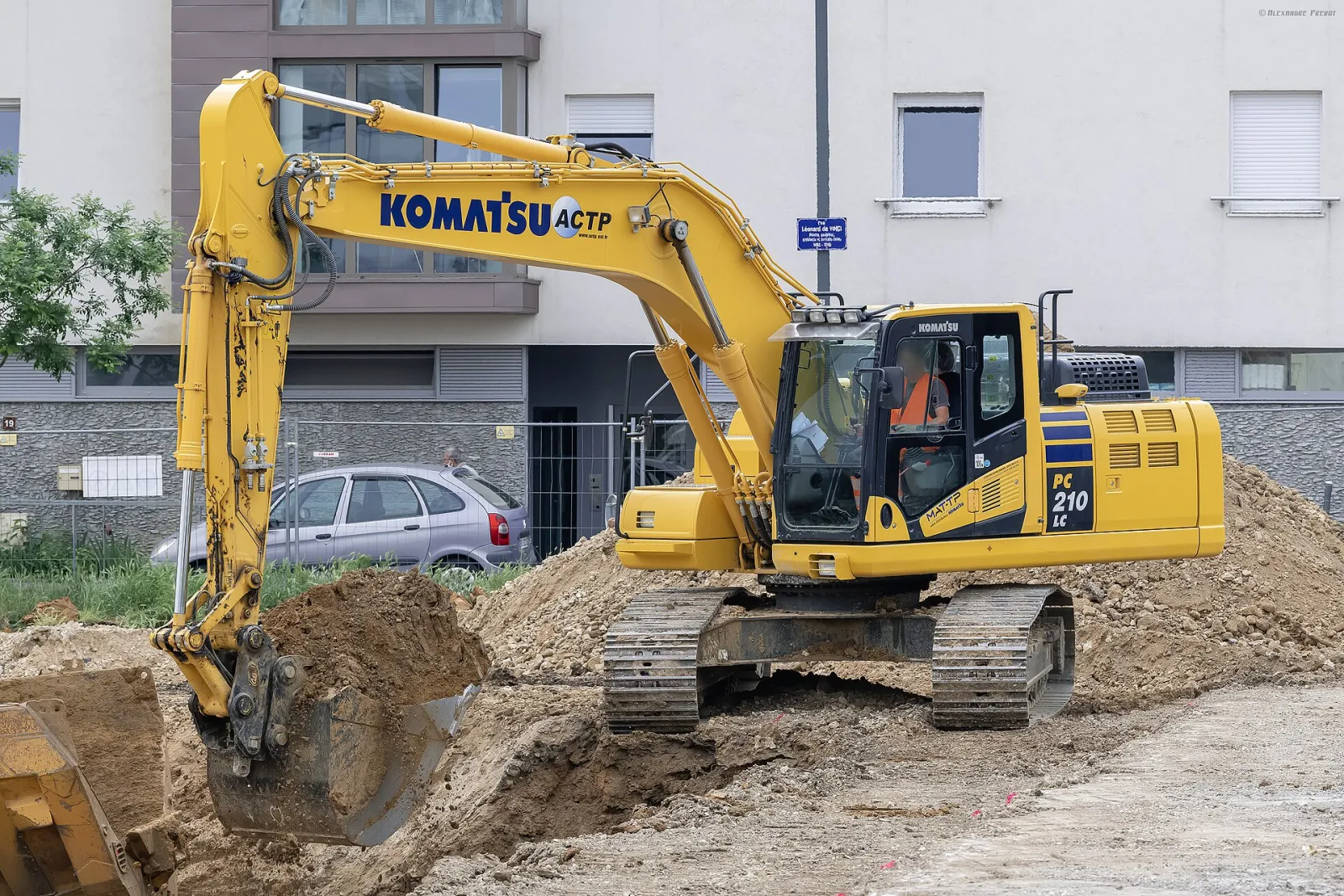 Komatsu PC210LC crawler excavator