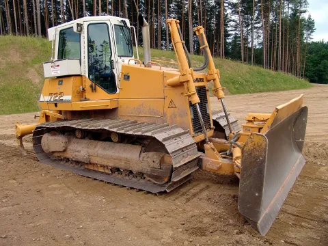 Liebherr crawler dozer (PR 722 pictured)