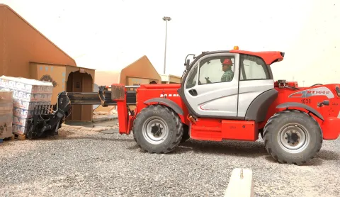 Manitou MT telehandler (MT 1440 pictured)