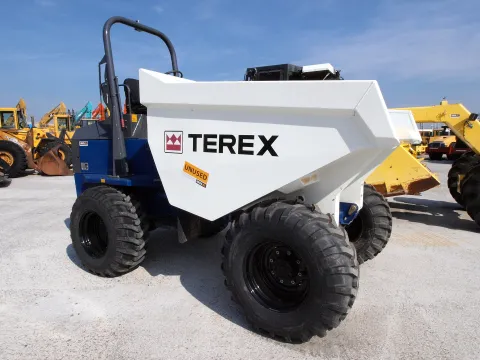 Terex site dumper (the former Terex dumper range is now built by Mecalac)