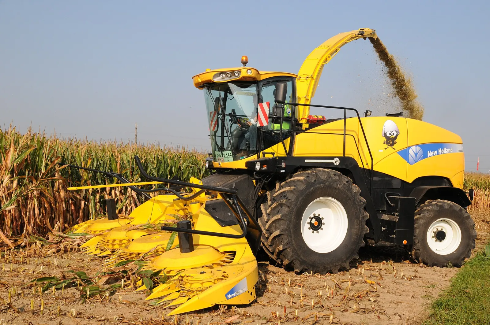 New Holland FR forage harvester