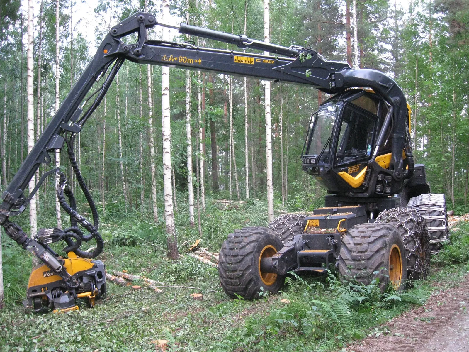 Ponsse Scorpion King harvester