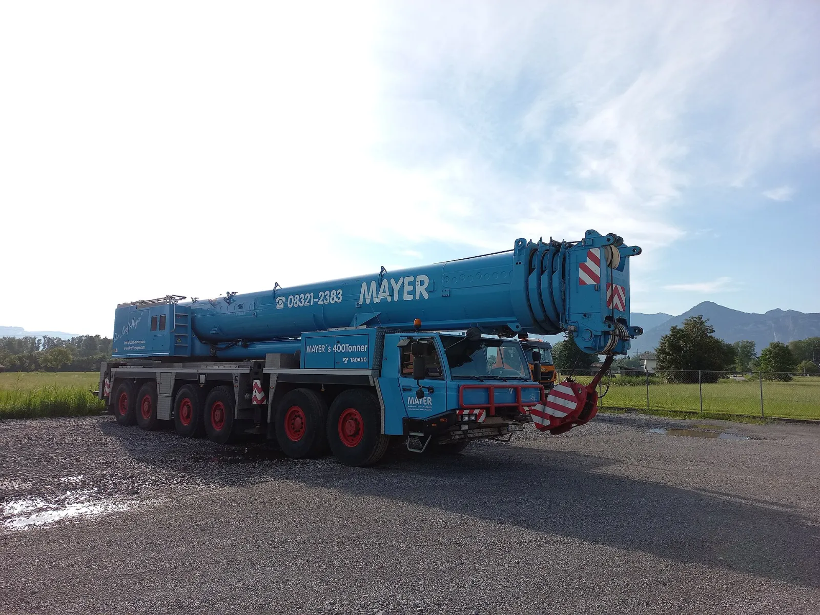 Tadano ATF all-terrain crane (ATF 400G-6 pictured)