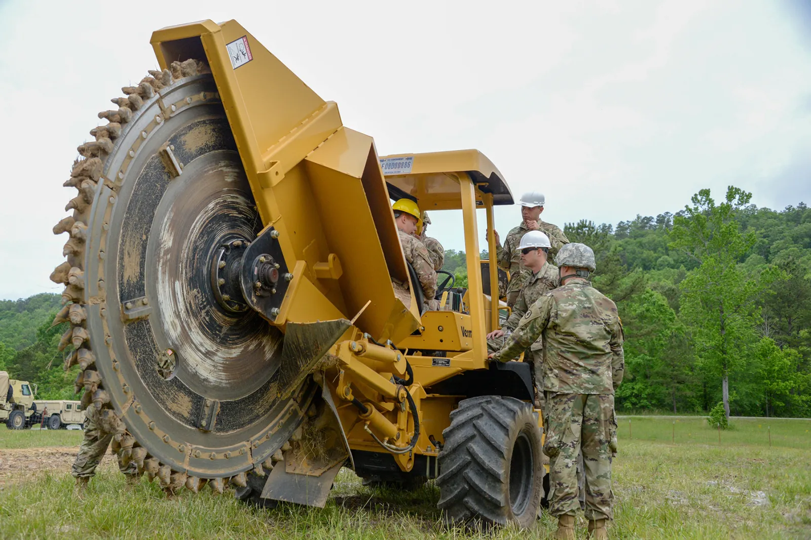 Vermeer RT950 ride-on trencher (larger sibling of the RTX750)