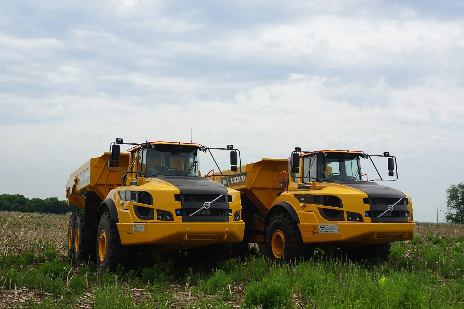 Volvo A40G articulated hauler