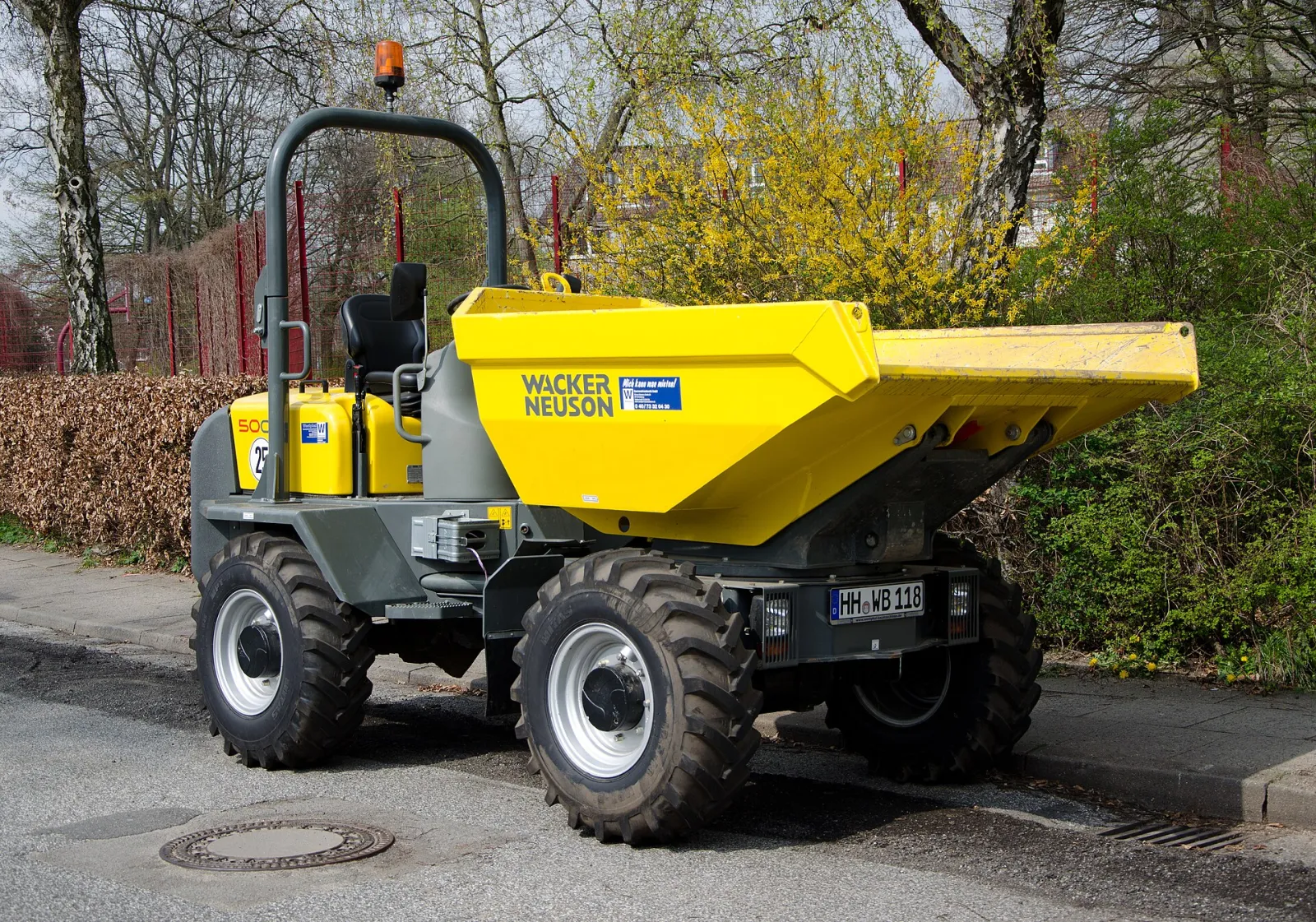 Wacker Neuson site dumper