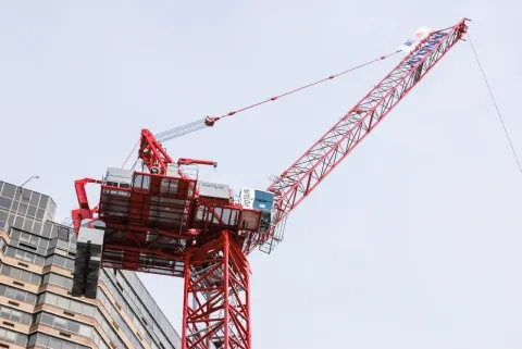 Potain MR 418 tower crane