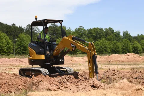 SANY SY26U mini excavator
