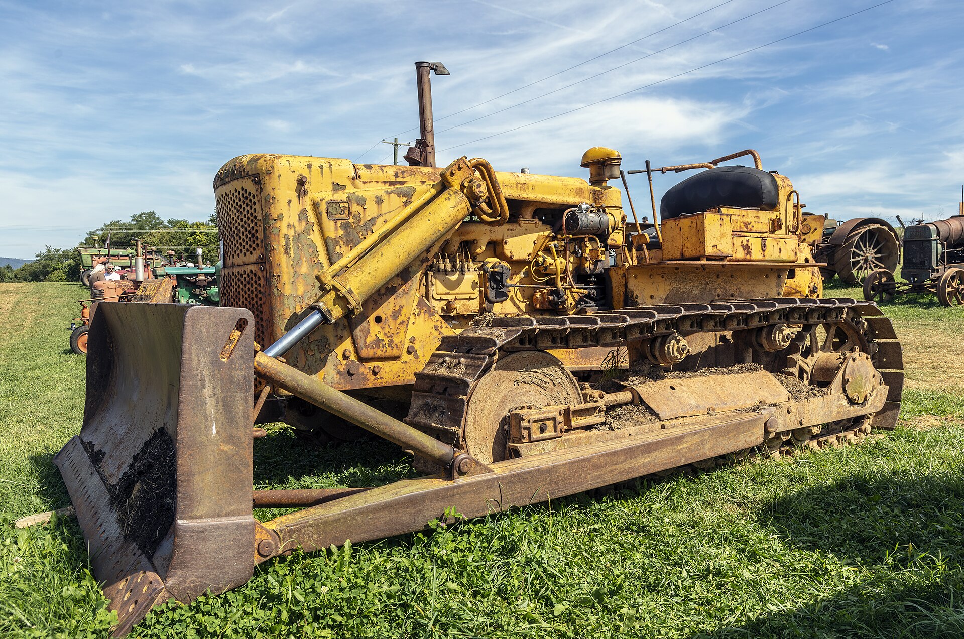 Caterpillar D6 crawler bulldozer